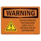 Signmission OSHA, Do Not Operate This Machine Instructed, 14in X 10in Rigid Plastic, 14" W, 10" H, Landscape OS-WS-P-1014-L-12561 - alternate 1